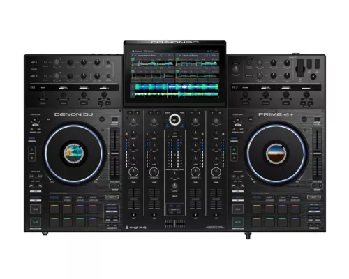 Denon DJ PRIME-4+ 4-Deck Stand Alone DJ Controller with 10.1"
