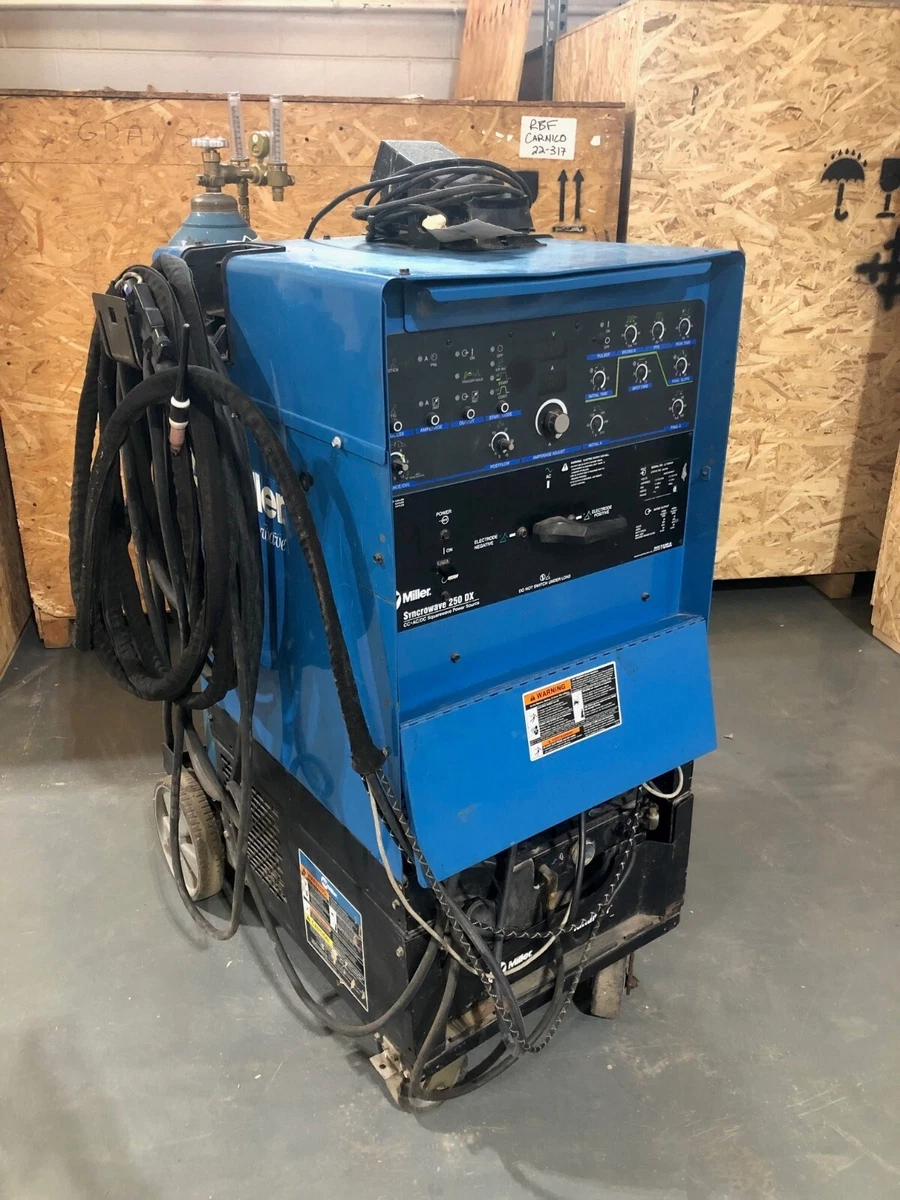 Syncrowave 250 DX Miller Tig Welder Complete Welding System