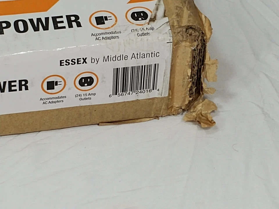 Middle Atlantic Essex Vertical Power Strip Rack Mount, 24-V, 15 Amp. (NEW) - Image 4 of 4