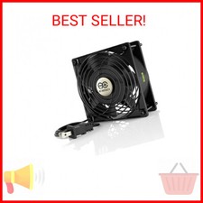 120V High Speed 120mm x 38mm Muffin Fan for DIY Cooling Ventilation