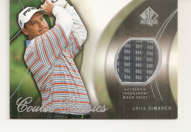 2004 SP Authentic - Course Classics #CC17 Chris DiMarco, Shirt 