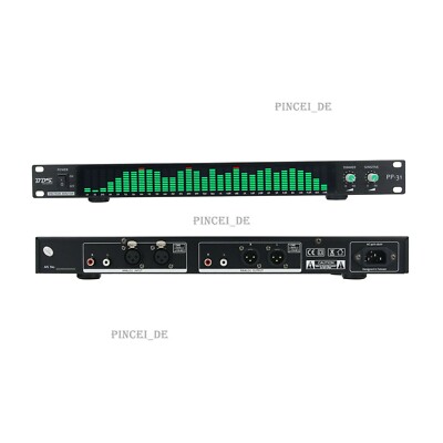 BDS PP-31 Digital Audio Spectrum Analyzer Display 1U Music Spectrum VU Meter