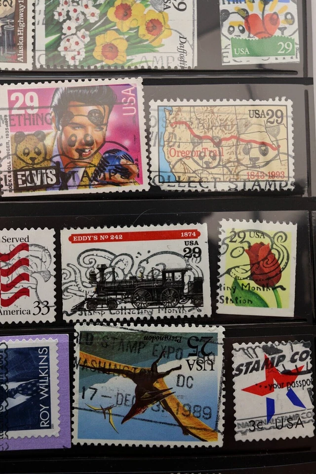 Page Lot US PSA Slogan, Stamp Collecting, Cancel, All Diff. SOTN SON - Image 3 of 4