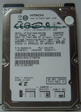 NEW Old Stock HTS541660J9AT00 60GB IDE 44PIN 2.5 9.5MM HDD Hitachi USA Ship