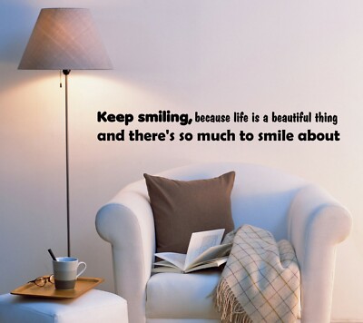 Wall Decal Famous Philosophy Quote Help of Succeed Office Vinyl Sticker (ed1571)