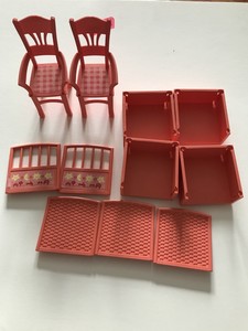 Details About Lego Scala The Big Family House 1997 Replacement Parts 3290 Girl Chair Crib Back