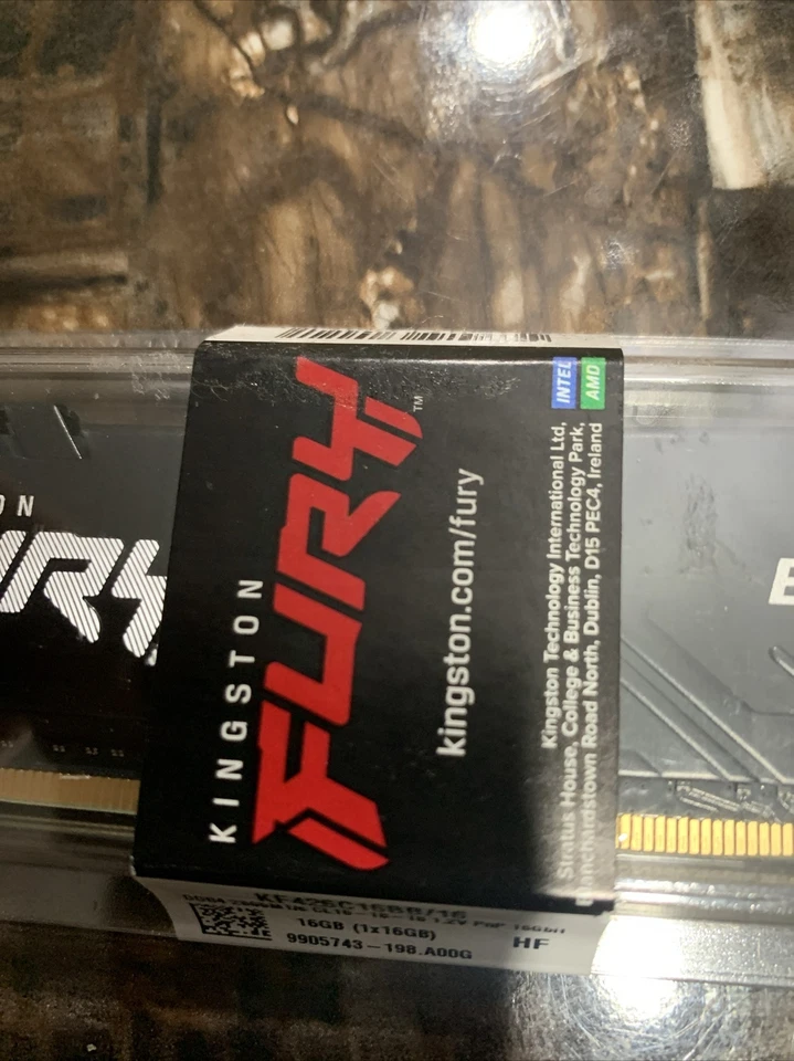 Kingston FURY Beast 16GB 2666MHz DDR4 CL16 Desktop Memory Single Module KF426C16 - Image 3 of 4