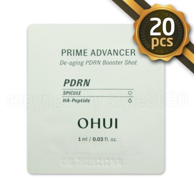 O HUI Prime Advancer De-aging PDRN Booster Shot 1ml x 20pcs (20ml) OHUI