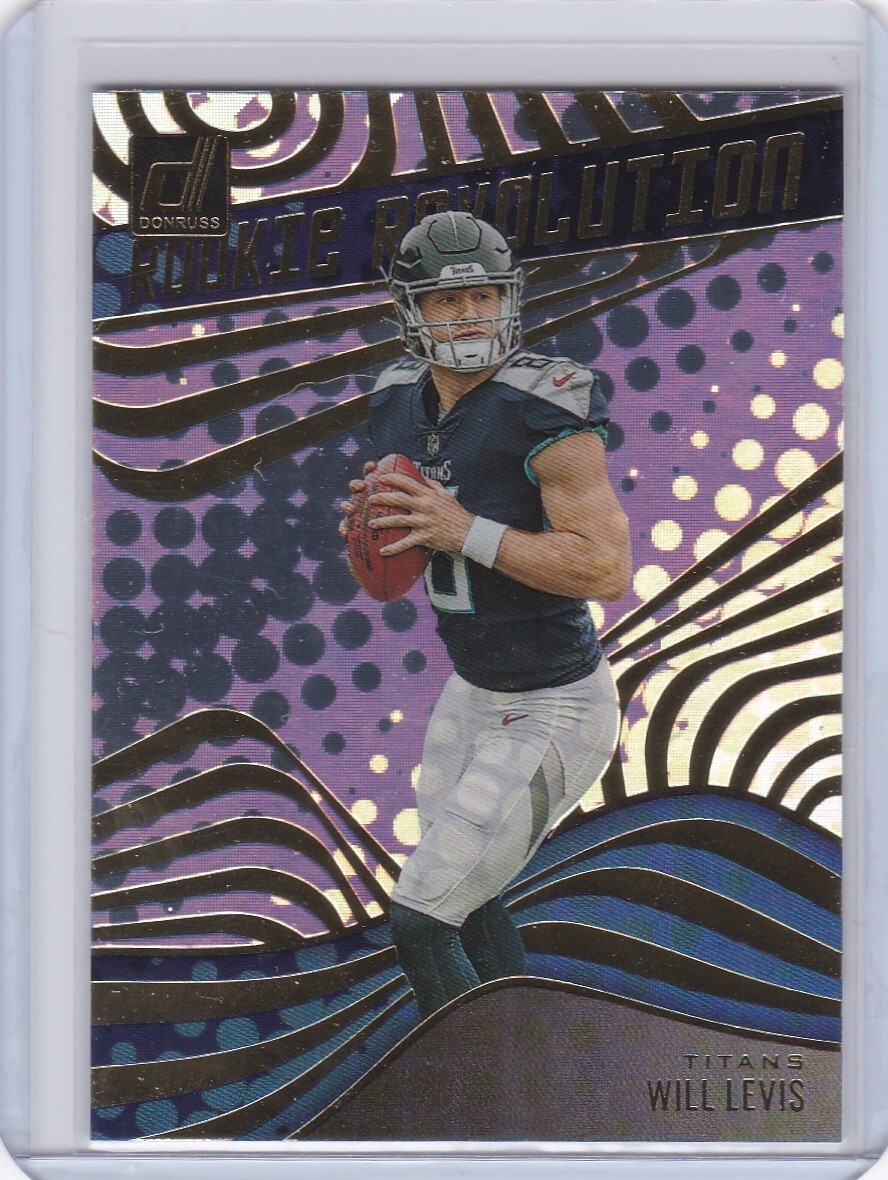 2023 Donruss Football Will Levis Rookie Revolution SSP No. RR-25 Titans