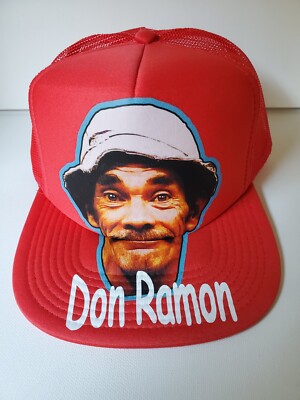 Funny Halloween Don ramon Red Hat Snapback Adjustable
