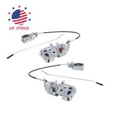 For 1992-1997 Ford F-Series Front LH & RH Door Lock Latch w/ Cable & Rod Kit