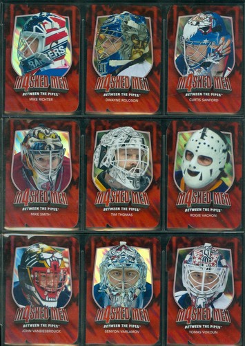 2011-12 BETWEEN THE PIPES MASKED MEN IV RUBY DIE CUTS NHL HOCKEY CARD SEE LIST - Picture 86 of 95