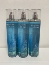 QTY-3 Bath  Body Works Sea Island Shore Fine Fragrance Body Spray Mist New