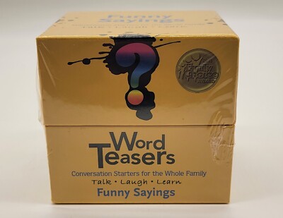 Word Teasers - Wordteasers Flash Cards Funny Sayings Idioms 2021 Elm Education