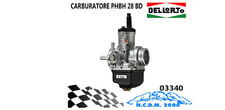 03340 CARBURATEUR DELL'ORTO POUR MOTO GUZZI V50 III V50 MONZA V50 CUSTOM PHBH 28