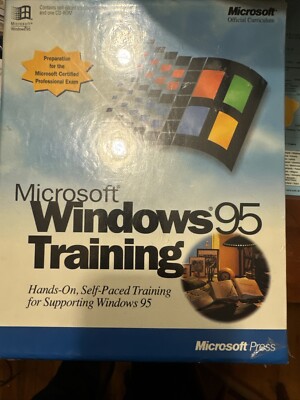 Microsoft Windows 95 Training Kit Brand New Sealed MCSE Self Paced Kit