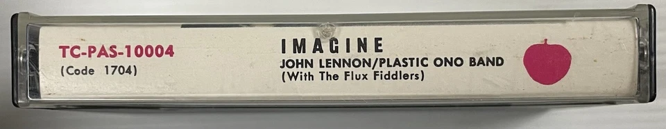 John Lennon Plastic Ono Band Imagine Music Cassette Tape TC-PAS-10004 Apple 1971 Foto 3 de 4
