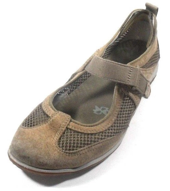 Merrell "Lorelei Emme" Mujer Cuero/Malla Gamuza Tostado Profundo Mary Janes 6.5M Foto 2 de 4