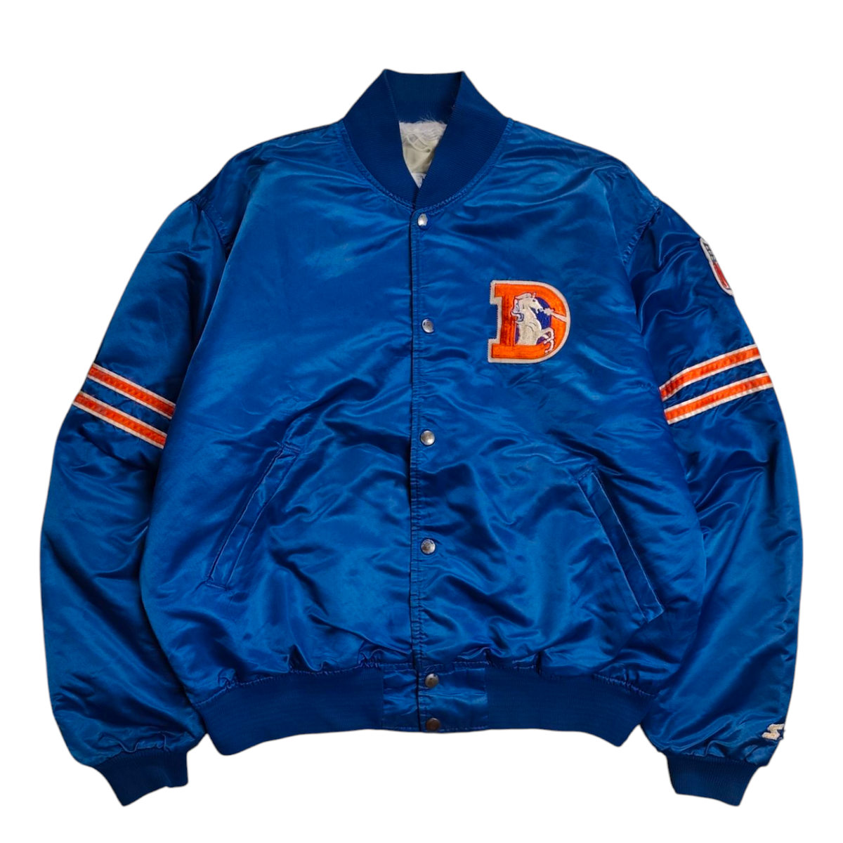 Vintage 90s Starter NFL Denver Broncos Varsity Jacket | eBay