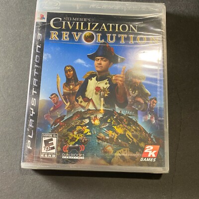 Sid Meier's Civilization Revolution (Playstation 3/PS3)Brand New SEALED