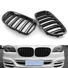Schwarz Glanz Nieren Kühlergrill Doppellinien Für 08-15 BMW F01 F02 7er Schwarz Glanz Nieren Kühlergrill Doppellinien Für 08-15 BMW F01 F02 7er