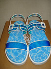 100% AUTHENTIC NEW WOMEN LOUBOUTIN DUNISS COOL FLAT BLUE SANDALS/HEELS US 9.5 — photo 3