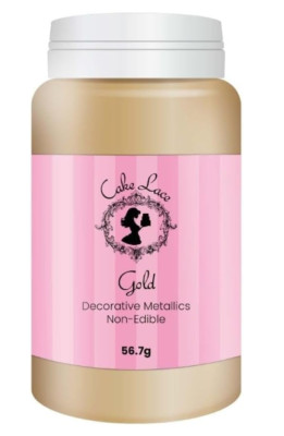 2er Pack Gold Deko Metallic Glanz Staub 56,6g