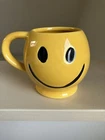 Vintage McCoy Pottery USA Yellow Smiley Face Mug Cup 1970s