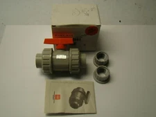 FIP 1" PVC-C Union Ball Valve Slip or NPT DN25