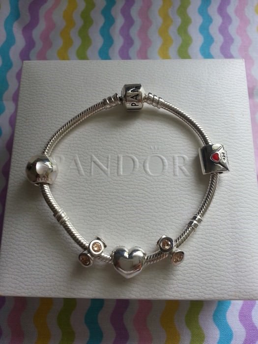 Authentic Brand New Pandora Bracelet Love Collection with Original