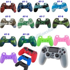 Silicone Handle Cover for Soft Non-slip PS4 Controller Anti-scratch Handle Cover