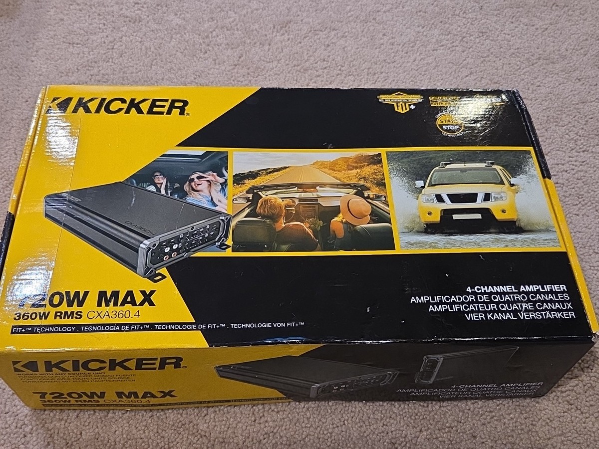 KICKER アンプ CXA360.4 KICKER CXA360.4 4 Channel Amplifier for sale online | eBay