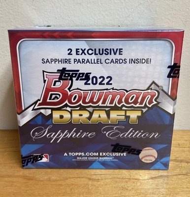 2022 BOWMAN DRAFT SAPPHIRE BASEBALL HOBBY BOX MISIOROWSKI RC SEALED