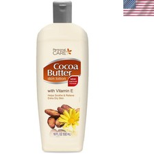 Intensive Cocoa Butter Skin Lotion - 20 oz with Vitamin E for Supreme Moisture