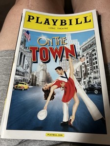 PLAYBILL On the Town Leonard Bernstein