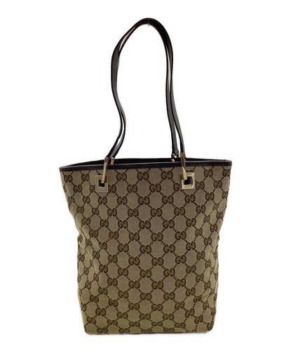 GUCCI tote bag beige women hand tote bag purse handle From Japan