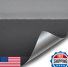 VViViD XPO Gloss Dark Grey Vinyl Car Wrap Film Roll 6ft x 5ft Hood Roof Trunk Wr