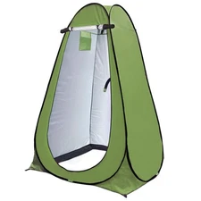 Pop Up Privacy Shower Tent Portable Outdoor Camping Bathroom Toilet Changing ...