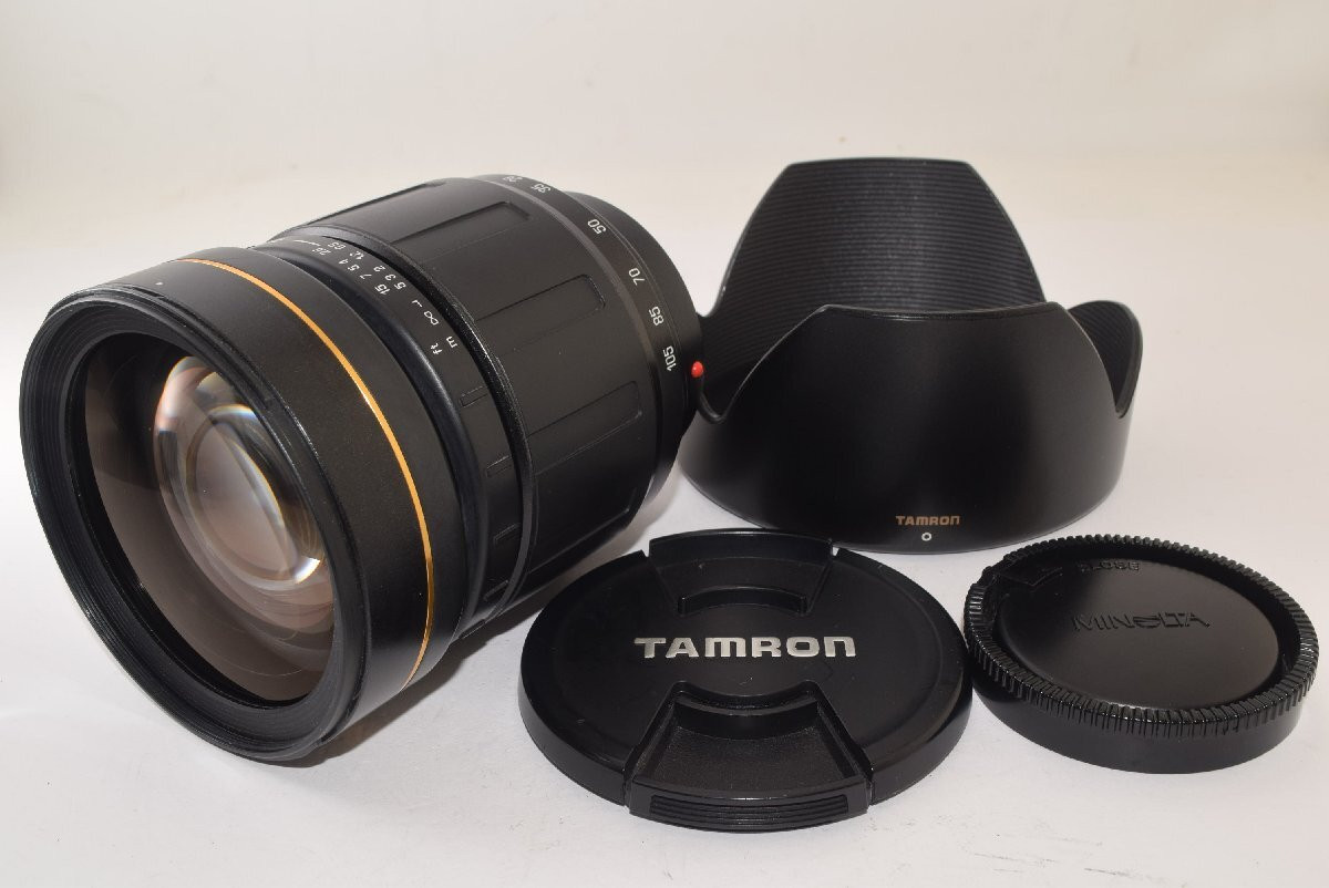 TAMRON SP AF 28-105MM F2.8 LD 276D FOR SONY/MINOLTA STANDARD TAMRON SP AF 28-105MM F2.8 LD 276D FOR SONY/MINOLTA STANDARD