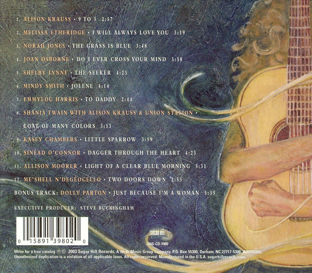 Various Artists Just Because I'm A Woman: The Songs Of Dolly Parton New Cd