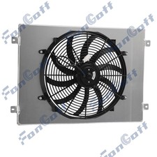 Aluminum Radiator Fan Shroud Fit Dodge D150 D...