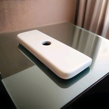 Toilet Cistern Lid 380×130mm for Back to Wall White