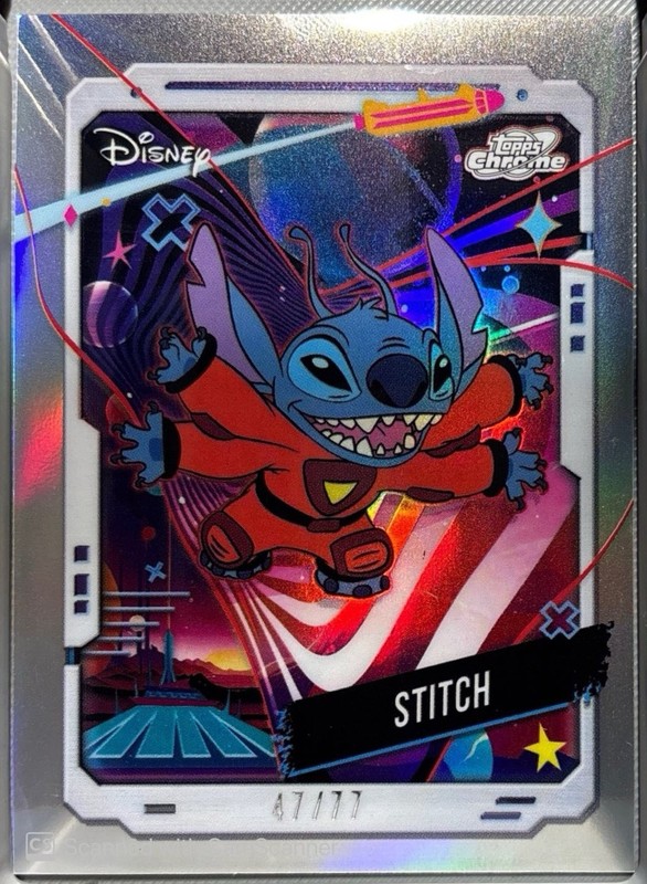 Topps Disney 70th Anniversary Stitch Tomorrowland TCC-11 47/77
