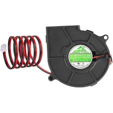 75mm x 30mm 7530 DC 12V Cooling Blower Fan, Dual Ball Bearing Brushless