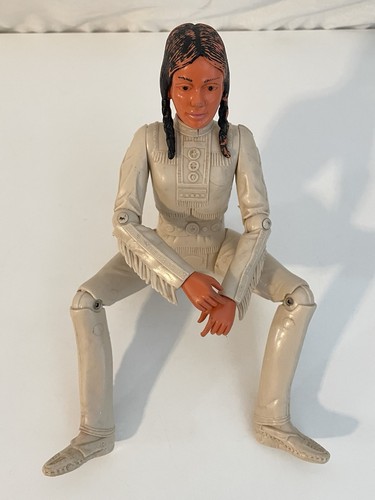Marx Princess Wildflower Indian Doll 11” Action Figure Vtg 60’s Best of the West - Picture 4 of 6