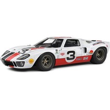 Solido 1:18 Ford GT40 Mk.1 Eric Dean Design White Diecast Model Car S1803010 New