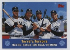 2000 Topps Combos Paul O'Neill Derek Jeter Bernie Williams Tino Martinez 14ll