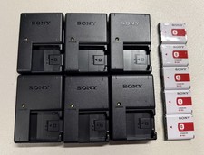 Genuine Original OEM Sony BC-CSGC Battery Charger NP-BG1 with one battery