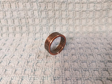 2005 Kennedy Half Dollars size 9-1/2  coin ring handmade mixed metals