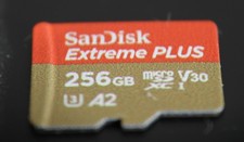 SanDisk Extreme PRO Micro SD Memory Card 256GB